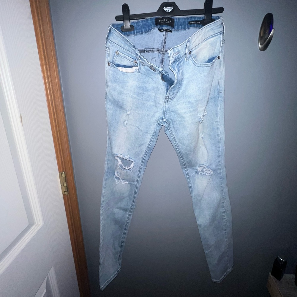 Pacsun Ripped Skinny Jeans